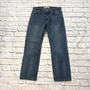 Levi’s 505 Regular Straight Leg Denim Blue Jeans Boys Size 16